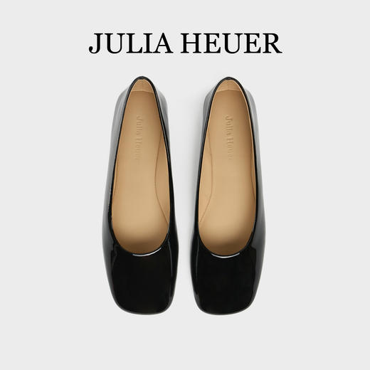 Julia Heuer 平底方头芭蕾舞鞋 商品图2