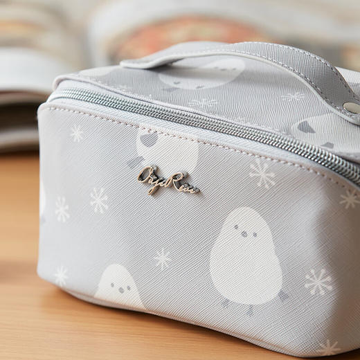 NITORI宜得利家居 肥啾系列化妆收纳篮便携式化妆包可携带可爱 NC8 商品图1