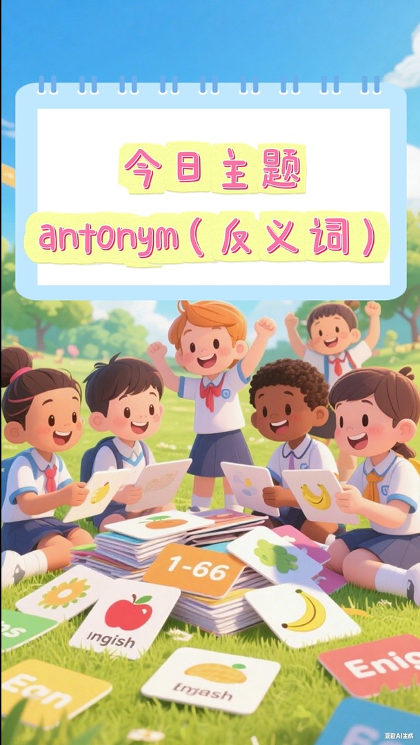 Lesson84《antonym4》反义词 第四节