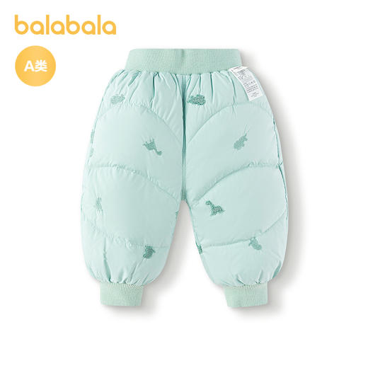 巴拉巴拉童装儿童羽绒裤男女童长裤宝宝裤子舒适保暖时尚洋气潮酷 商品图4