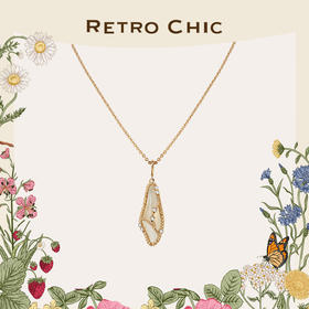 【歌手张杰同款】Garden of Eden 伊甸园系列 | 水晶迷蝶项链