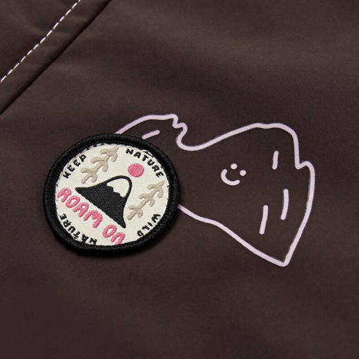 【MQD】男女大童秋季户外露营撞色工装风衣外套 商品图4