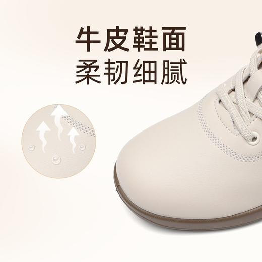 信诺超软底妈妈鞋中老年轻便舒适女鞋子平底休闲皮鞋2025新款秋季5Q9318-11 商品图1