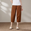 百媚生 宽松萝卜哈伦裤韩版小个子遛弯裤七分裤81980 商品缩略图0