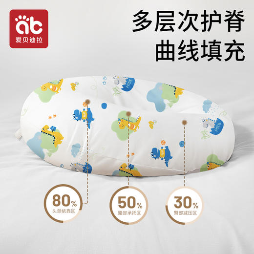 婴儿防吐奶斜坡垫宝宝防溢奶呛奶斜坡枕新生儿躺靠垫喂奶神器枕头 商品图2