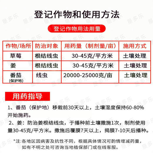 98%棉隆土壤消毒剂大鹏地复康大棚闷棚剂番茄生姜草莓根结线虫 商品图5