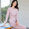 IWY/法式名媛粉色西装套裙女秋季长袖珠宝设计师工作服正装WCS117 商品缩略图4