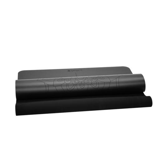 艾扬格 life A3101超大加宽天然橡胶瑜伽垫  矩阵条纹防滑工艺-超强抓地 稳固防滑 更大空间自由伸展 尺寸：2030*890mm 商品图8