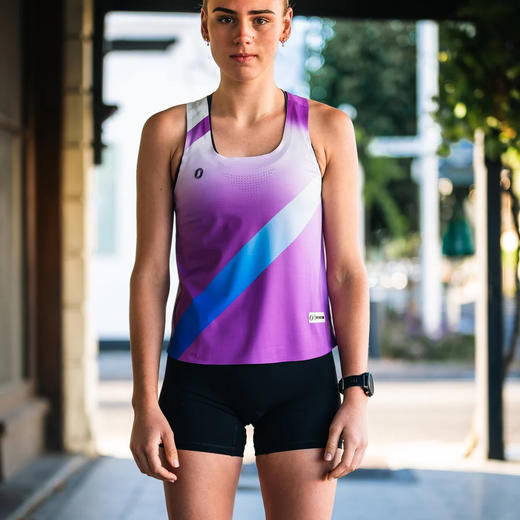 One Running Victory Speed IGNITION 燃动紫 运动背心 商品图5