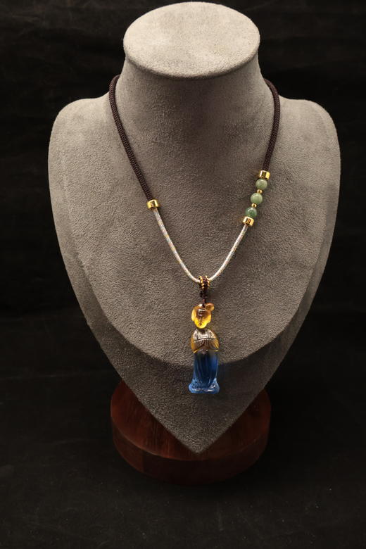 琉璃仕女吊坠 商品图2