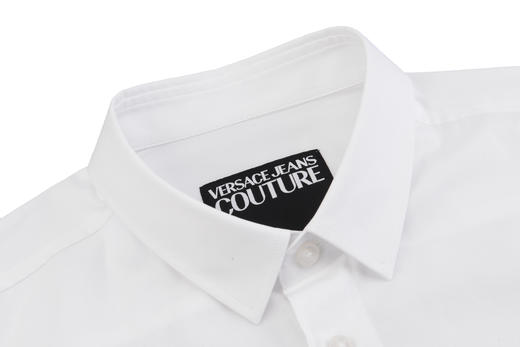 【超惠秒】Versace 范思哲 男士V 字徽章印花全棉衬衫 98930 商品图4