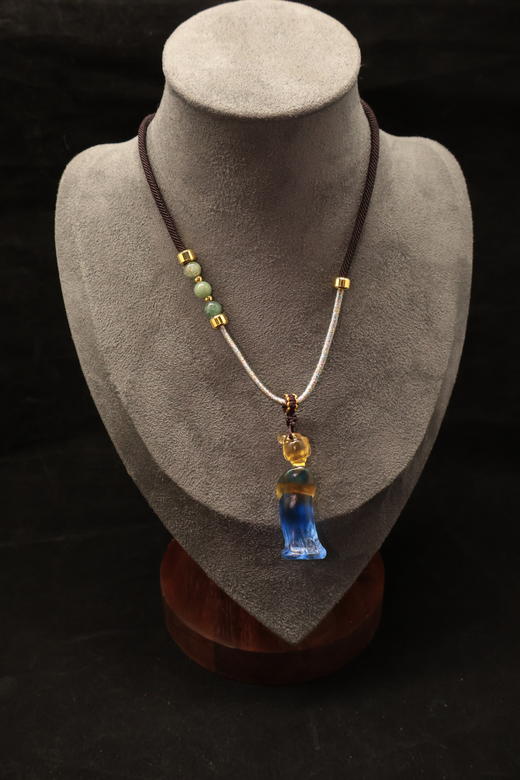 琉璃仕女吊坠 商品图3