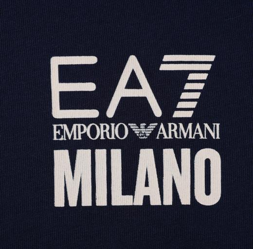 【超惠秒】Armani EA7男士全棉后背透孔排汗清爽运动休闲短袖T恤 12409 商品图3