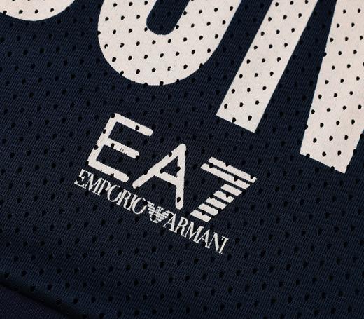【超惠秒】Armani EA7男士全棉后背透孔排汗清爽运动休闲短袖T恤 12409 商品图4