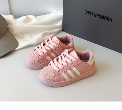 🔥开学季必备经典小白鞋！2025秋季新款🌈【AFJI开学季儿童贝壳头小白鞋AF-8329】 🎉学校活动必备款，🌞大牌风贝壳头儿童板鞋， 舒适活力全开! 商品图4