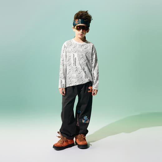 【MQD】【国潮系列】男童裤子2025春季新款宝宝运动裤儿童休闲裤 商品图3