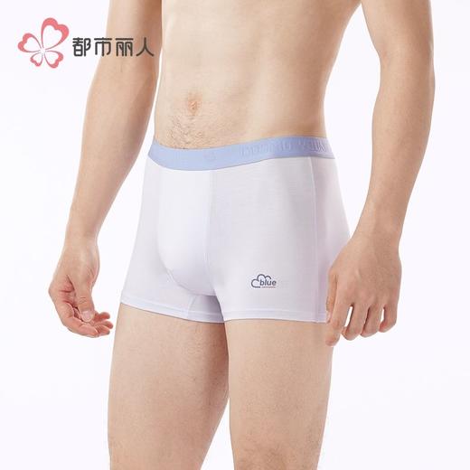 都市丽人内裤男士内裤40S莫代尔内裤明筋平角内裤男内裤FKHC35 商品图2