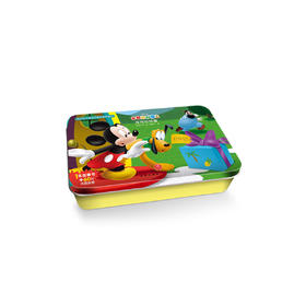 迪士尼拼图铁盒 米奇妙妙屋-皮特的惊喜