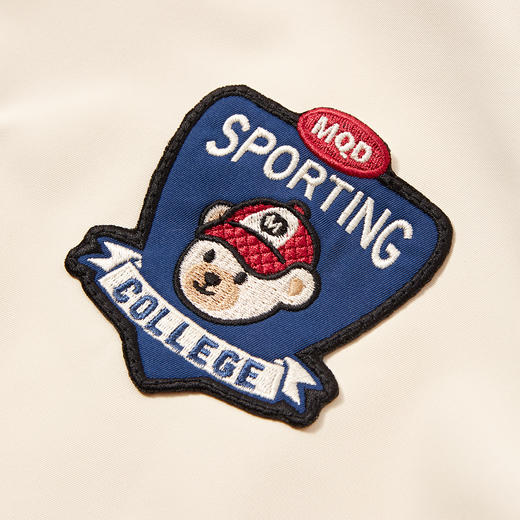 【MQD】童装男大童春款学院风插肩袖撞色休闲外套 商品图3