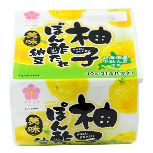 滨莉北海道柚子醋味小粒纳豆120g 商品图0