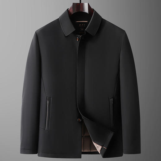 【DKP】大依优型大码男装中老年商务棉衣男加棉休闲爸爸冬装冬季大码夹克夹棉外套 商品图5