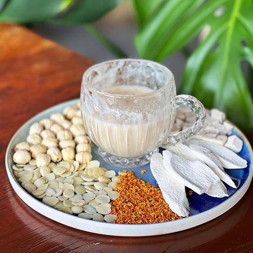 下单送原叶奶茶，杏仁百合丹桂羹来啦❗新鲜研磨能吃得到坚果颗粒复购率高配料表干净基地直邮 商品图4