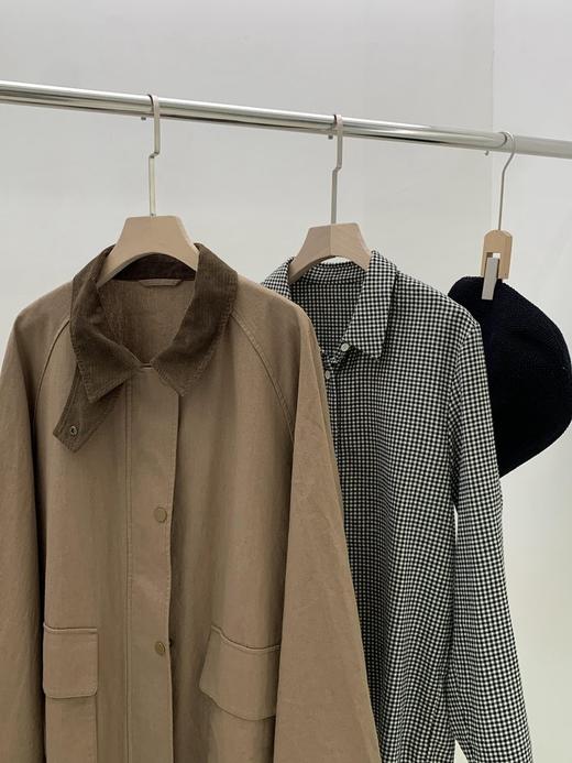 【高品质私服】【IC棉麻帆布夹克外套】色彩质朴柔和 还原复古猎装风格 挺括有型G1056-CC【无标出货 介意慎拍】 商品图10