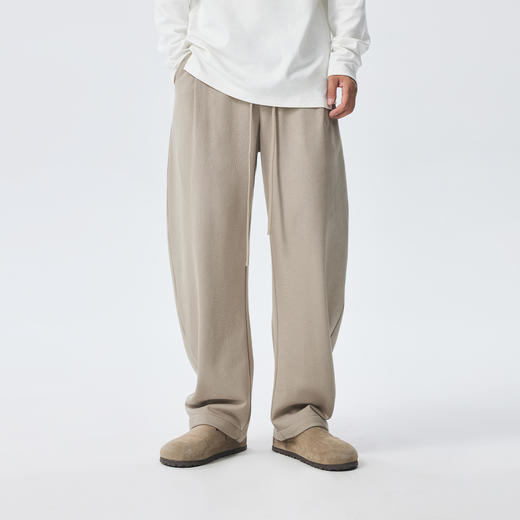 CHINISM赤尘 弯刀卫裤男春季直筒长裤宽松休闲裤运动裤男士裤子 商品图1