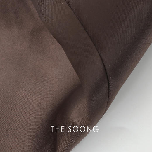 THESOONG|"流光奢感"弹力真丝缎面光泽感尖头中筒靴HWZB7570 商品图7