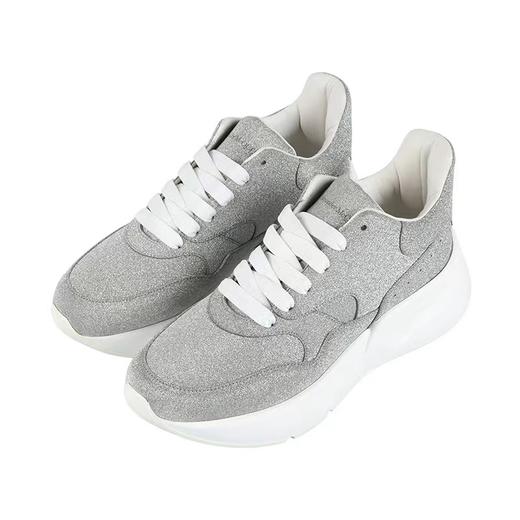 【超惠秒】McQueen 麦昆 男女通款满天星沙砾质感真皮运动休闲鞋12040 商品图0