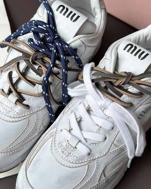 现货 THS-限时 缪家 美到心坎 网布运动鞋 做旧小脏鞋 2色 BZ1258 商品图6