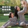 都市丽人睡衣双面无尘棉睡衣女士家居服长袖长裤棉质套装LHH9C7 商品缩略图0