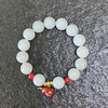 和田玉(白玉-暖白）手串/圆珠12mm/15# 商品缩略图1