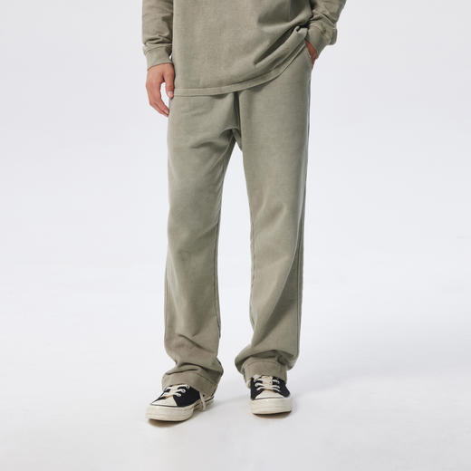 【水洗系列】CHINISM赤尘 做旧重磅卫裤男春季美式复古直筒休闲裤 商品图4