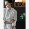 牧衣游原创 重磅39姆米丝麻手工刺绣外套东方文雅白色开衫 俗无忧 商品缩略图1