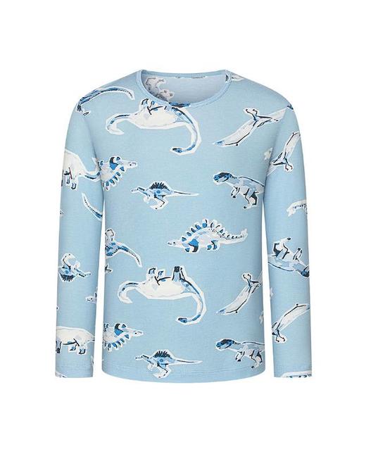 【春上新】8楼爱慕儿童Aimer Kids男孩奶皮水彩恐龙圆领长袖上衣AK272J731，吊牌价299元 商品图4
