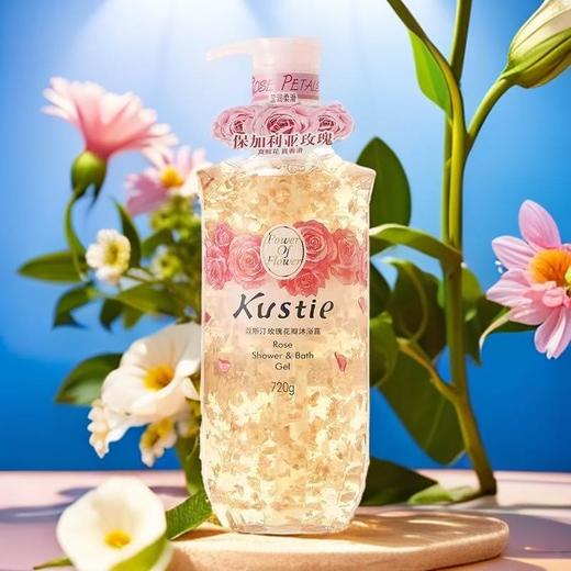 蒄斯汀玫瑰花瓣720g沐浴露持久留香家庭装沐浴露 商品图3