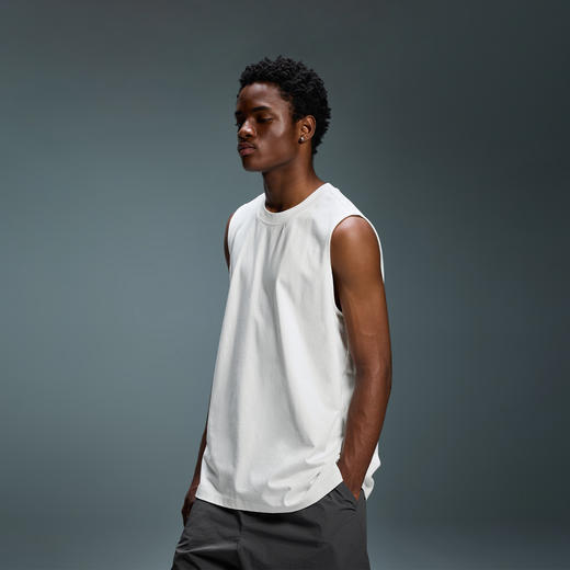 【运动系列】CHINISM赤尘 索罗娜坎肩背心男夏季凉感速干无袖t恤 商品图3