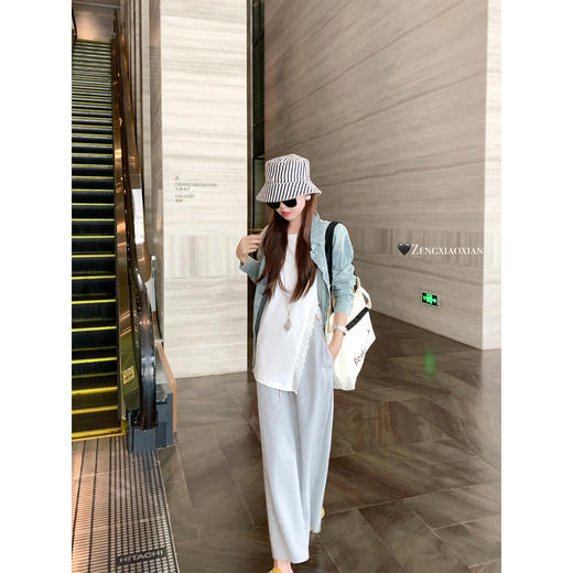 【129元任选2件】现货！法式复古蕾丝边开叉长袖 商品图4