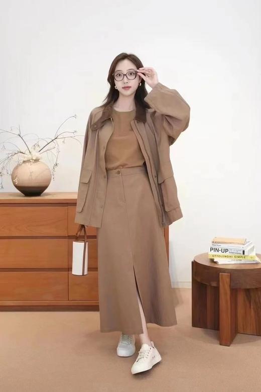 【高品质私服】【IC棉麻帆布夹克外套】色彩质朴柔和 还原复古猎装风格 挺括有型G1056-CC【无标出货 介意慎拍】 商品图4