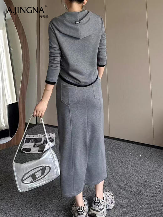 【懒人哲学】阿菁娜早八计划超糯空气层套装F30Q230001 商品图4