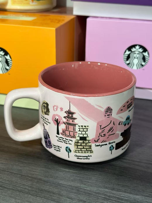 韩单正品星巴克咖啡杯，陶瓷杯。现货 4色。
材质陶瓷，容量355ml。
代购200左右，现特价💰99包邮 商品图10