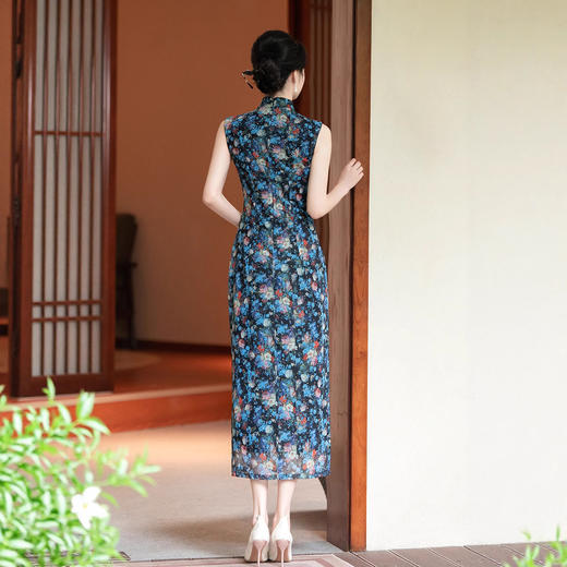 老上海旗袍雍容典雅高级改良新中式WC8655 商品图4