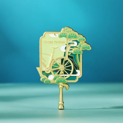 环黄山国际公路自行车比赛徽章 商品图0