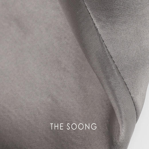 THESOONG|"流光奢感"弹力真丝缎面光泽感尖头中筒靴HWZB7570 商品图5
