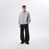 CHINISM赤尘 花灰色连帽开衫卫衣男春季新款宽松廓形男士拉链外套 商品缩略图3