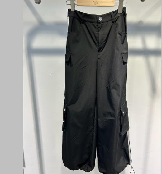 P&X设计师女装春季新款 梭织休闲款式长裤  824109803 黑色 商品图0