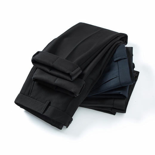 【远红外升温&抗静电】圣得西25秋新款保暖舒适直筒加绒休闲裤男 商品图13