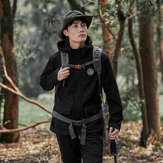 “反季清仓”MEATFLY 捷克户外运动品牌 三层冲锋软壳衣 严密防风 透气舒适 商品图12