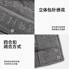 CHINISM折扣季 灰色重磅毛呢棒球夹克男冬季新款美式保暖加厚外套 商品缩略图4